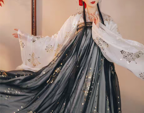 转卖裳云兮原创汉服女玉笼春中国风对襟齐胸襦...