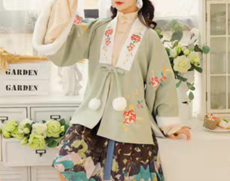 转卖裳云兮月潮生汉服汉元素女正品原创眀制半...