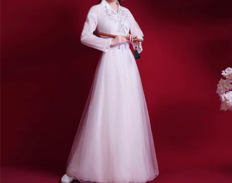 转卖正品原创汉服女古装中国风齐腰襦裙古风连...