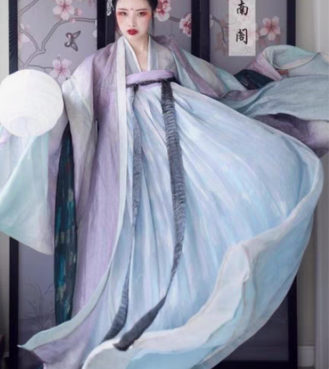 包邮司南阁月出长歌汉服齐胸襦裙大袖衫 M司...