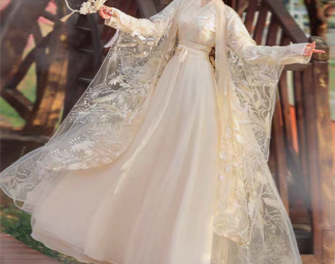 转卖晋制汉服女原创2021新款魏晋中国风夏...