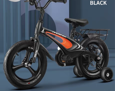 转卖凤凰儿童自行车，男孩，14寸，适合3-...