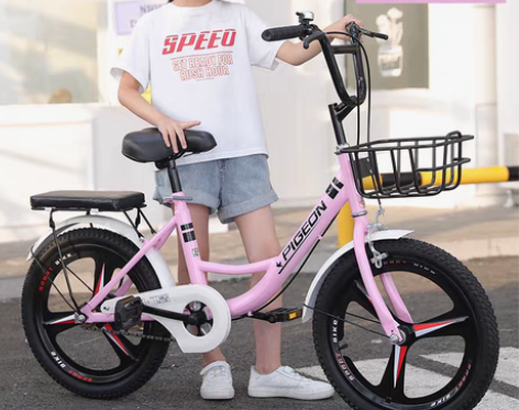 转卖飞鸽儿童自行车女孩6-10-12-15...