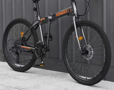 转卖上海凤凰车件有限公司折叠山地自行车男女...