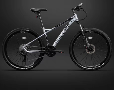 转卖菲利普山地车自行车变速成人双碟刹男女2...