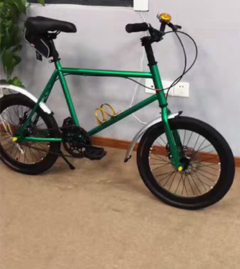 包邮20寸通勤单速自行车,前置后置碟刹,刹...