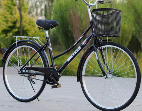 转卖厂家发货自行车女式成年轻便普通成人代步...