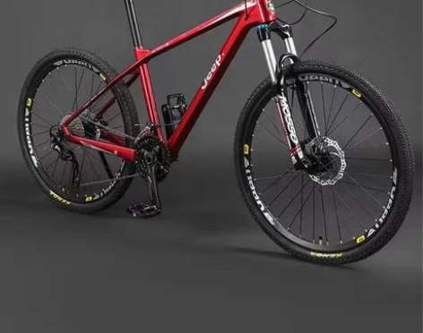 包邮JEEP吉普碳纤维变速单车全新26寸变...