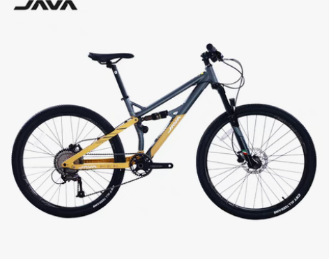 转卖JAVA山地自行车铝合金山地车架软尾变...