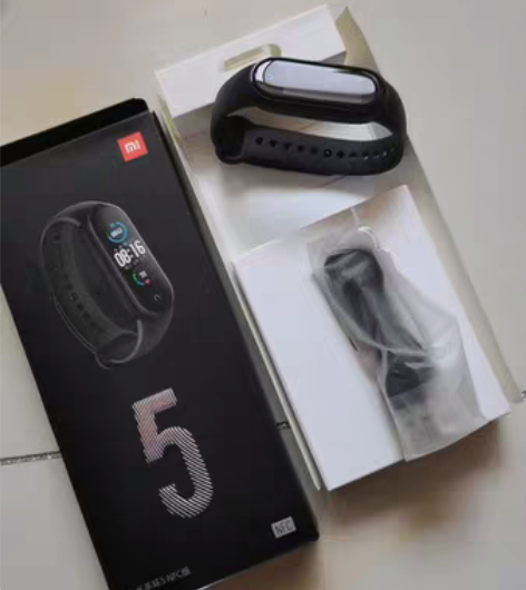 包邮小米手环5NFC 智能手环彩屏NFC心...