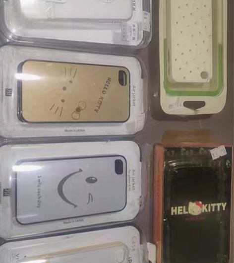 苹果4.4s手机保护壳送手机膜和充电器 感...