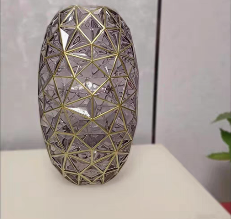 包邮亏本处理］特价轻奢风北欧玻璃花瓶客厅干...