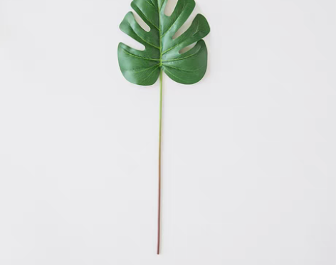 转卖仿真龟背叶 ins装饰摆设插花花艺搭配...