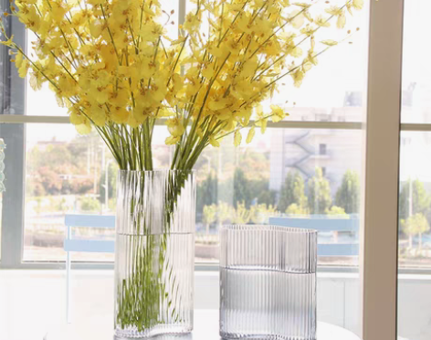 转卖北欧玻璃花瓶 透明 创意居家摆件客厅餐...