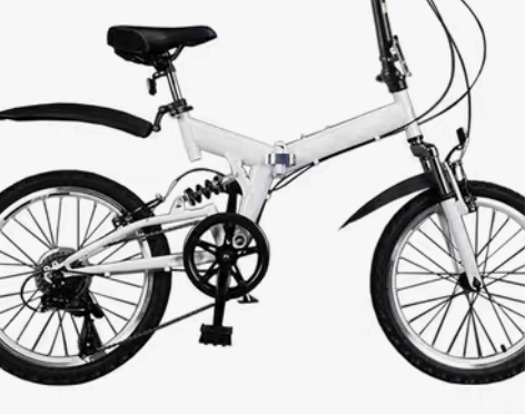 转卖学生成人6变速双折叠自行车女男式超轻便...