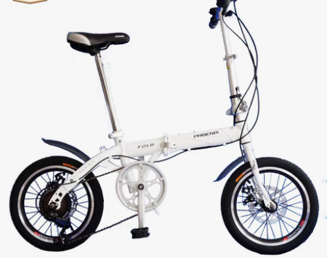 转卖凤凰14/16寸折叠自行车成人儿童通用...