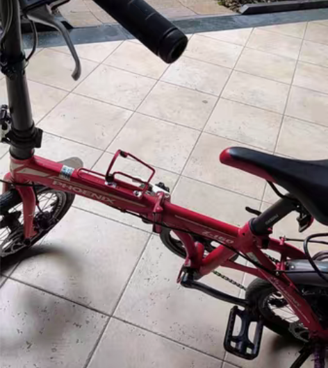 18寸凤凰折叠自行车，适合1.3米至1.6...