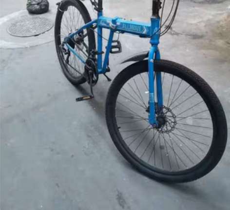 ALLMOVE山地自行车，可以折叠，26寸...