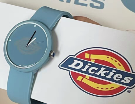 包邮全新dickies 潮流果冻雾霾蓝手表 CL103 功能...
