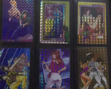 城市猎人46闪卡加9张猫眼。不是贴卡。新品...