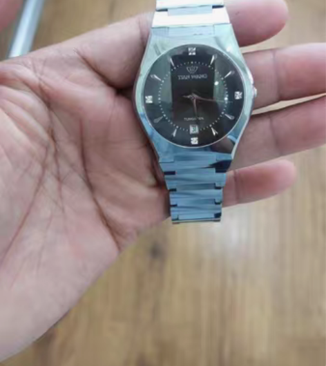 包邮天王钨钢手表,走时精准,新表5000多...