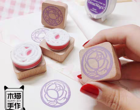 【橡皮章成品】少女革命蔷薇会章一组 2个一...