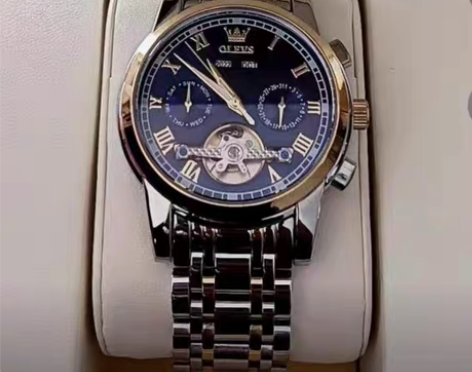 包邮手表男瑞士欧利时名牌正品男士手表机械表...