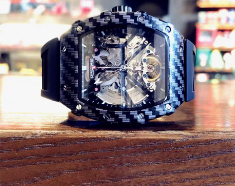 转卖2022新款理查德镂空全自动机械表陀飞...