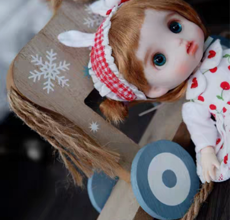 包邮ob11 单头 整娃 粘土娃娃   手...