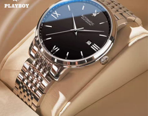 转卖花花公子男士手表男机械表男款全自动正品...