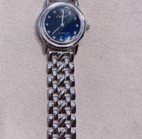 包邮全新瑞士进口石英机芯s925通体纯银手...