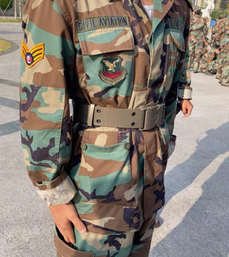 包邮宿航中专迷彩服170全新 男女都可以穿...