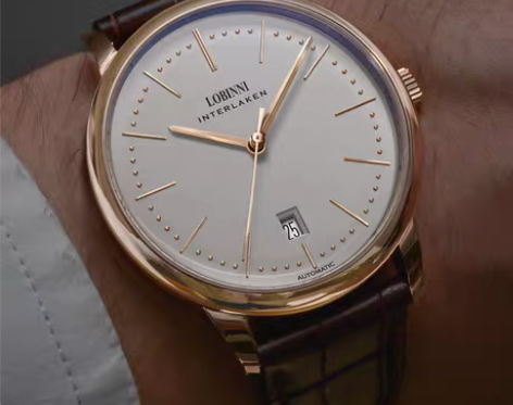 转卖罗宾尼正品手表男士全自动机械表超薄皮带...