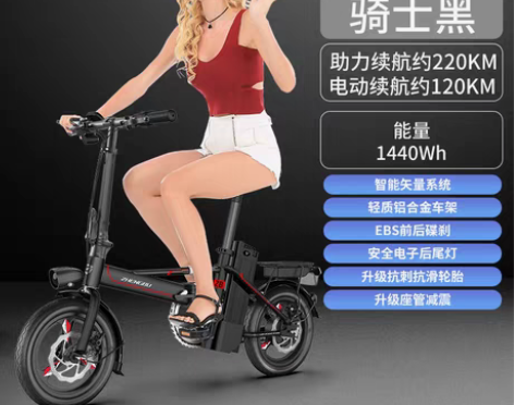 转卖【99划算价】正步 代驾折叠电动车自行...