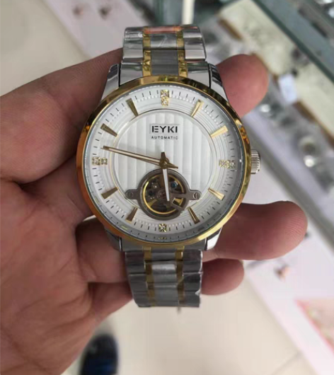 包邮艾奇机械手表，男士全自动机械表，全新未...