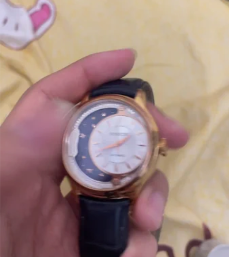 包邮闲置罗西尼日月机械表 手表太多带不过来...