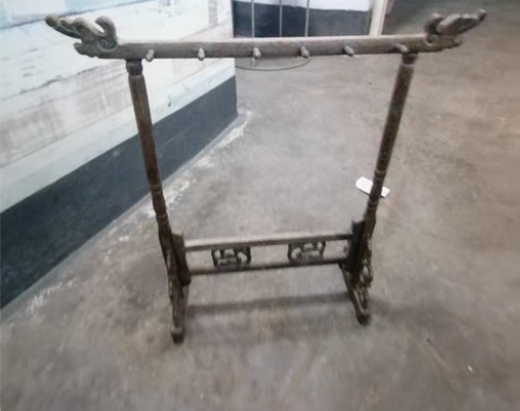 包邮毛笔架梨花木 品相完好轻微使用痕迹有间...