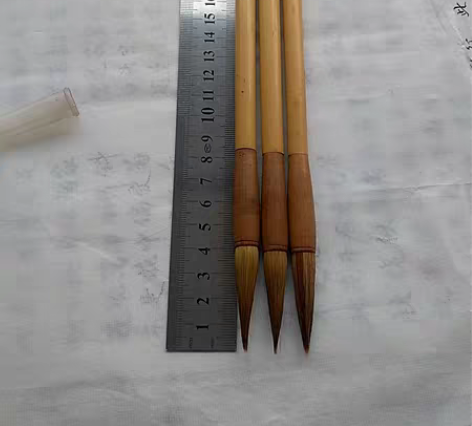 包邮龍飛牌毛笔，仅三支，回血。湖州市善涟湖...