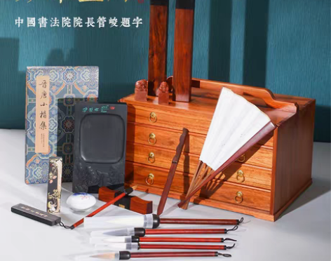 包邮敬唐文房斋文房四宝精品套装高档专业笔墨...