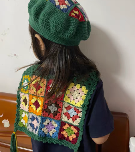 包邮祖母格贝雷帽 4股精梳棉制作，主体颜色...