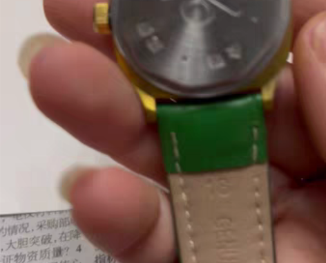 转卖老库存手表原装精工男女中性机械表稀有绿...