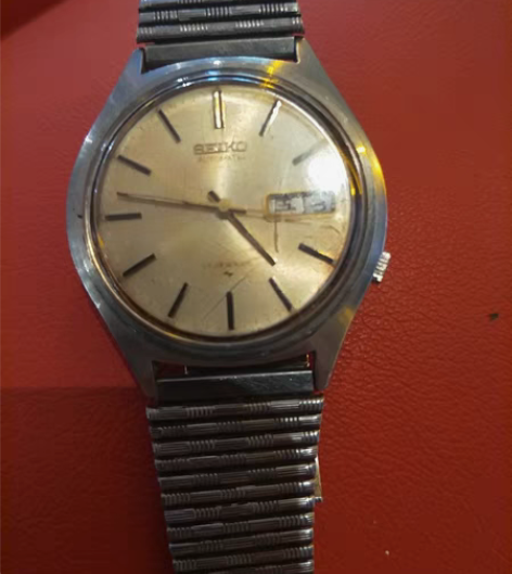 精工GS前身男款精工牌自动机械手表,700...