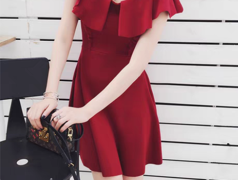 转卖2017夏季新款女装潮韩版学生小清新红...