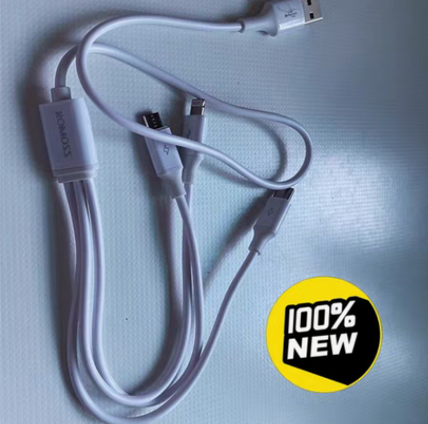 包邮罗马仕 三合一数据线 一拖三 3.5A...