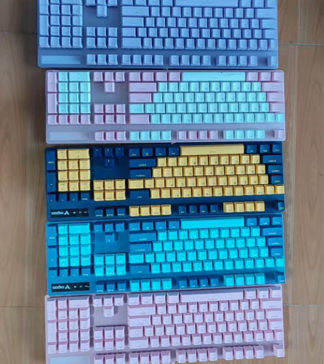 包邮雷柏V500PRO机械键盘剪线，带剪出...