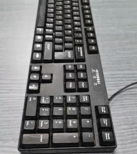 USB键盘,韩国现代,型号HY-MA75空...