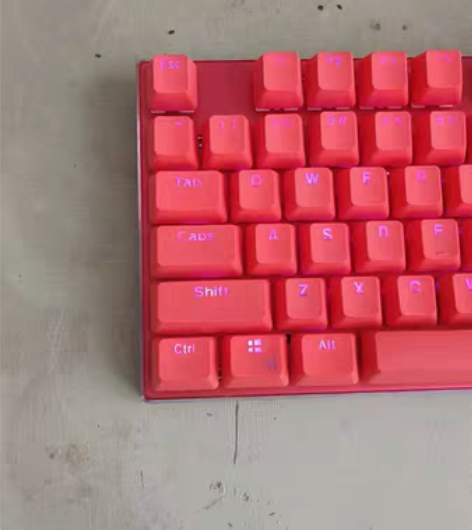 雷神红蜘蛛机械键盘 全触发，红轴。   r...