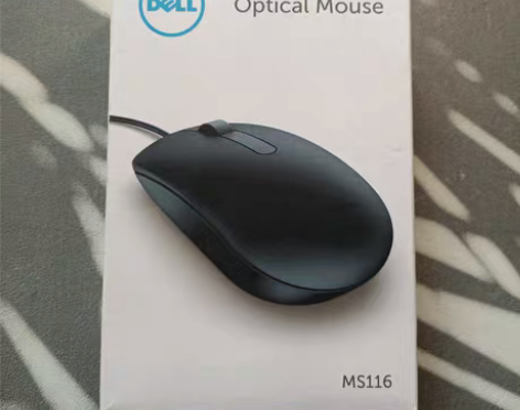 包邮Dell戴尔原装鼠标有线 新旧如图轻微...