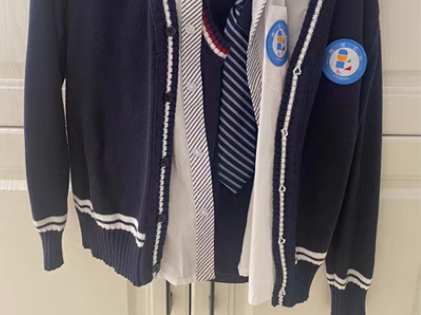 包邮男童毛衣马甲一套出售，红岩校服，含毛衣...