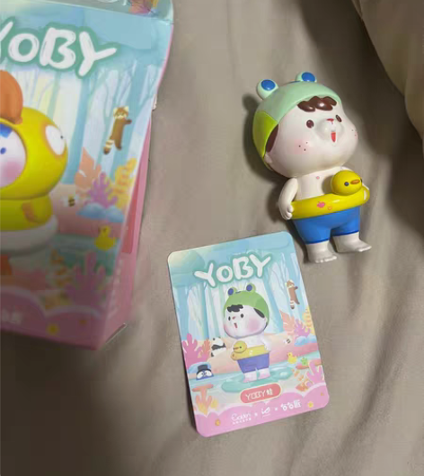 包邮yoby盲盒 蛙 线下店购买保正 不退...